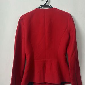 Trafaluc by Zara Red Blazer