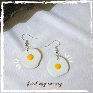 Egg Fried Earrings