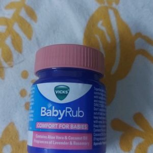 Baby Rub Vicks And Mosquito Fabric Roll