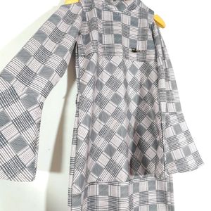 Multicolor Checks Dress(Girls)