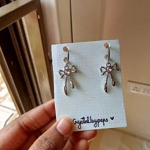 Pinterest Bow Earrings