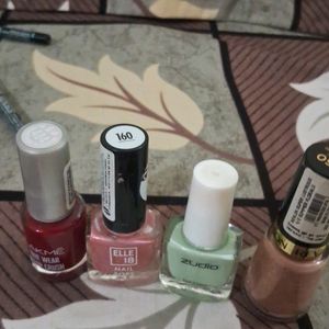 4 Nail Paints