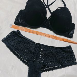 Imported 💖 Sparkling Bra Thong Penty Set