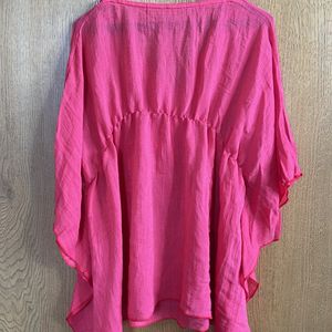 Coral Poncho