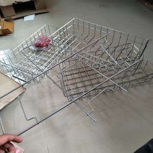 Stainless Steel Kitchen Trolley 4 Tier