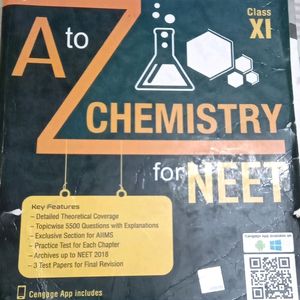 A To Z Chemistry For NEET .Recommend Book For 11th &12th Class Students And CATALYST  PACKAGE OF PHY AND CHEM