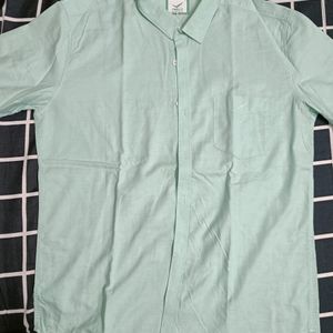 Twills Tailored Fit L Size Cotton Shirt