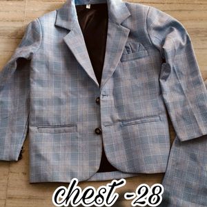 Blue Lining 3pieace Suit