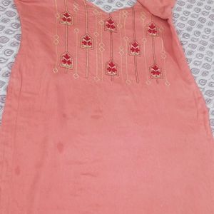 Cotton silk Kurti