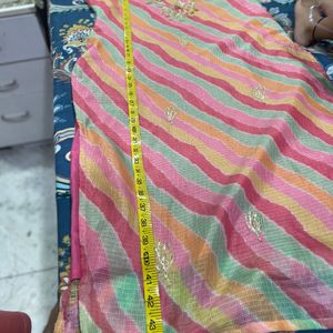 Multicoloured Kurti With Freebie