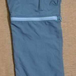 Cargo Pant Cum Short With Zip To Use