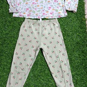 Top Pant Set Dailywear Soft Cotton