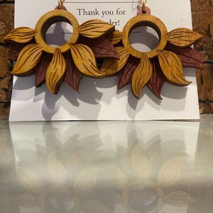 Designer wooden Earrings