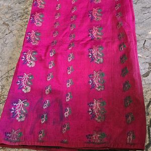 Banarasi Silk Saree Pink