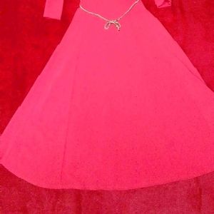 Pink Long Gown