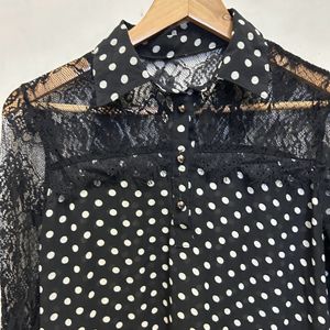 Polka Dot Stylish Top For Women