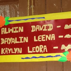 Homemade Nameplate🌺