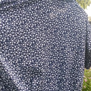 Blue Dotted Shirt