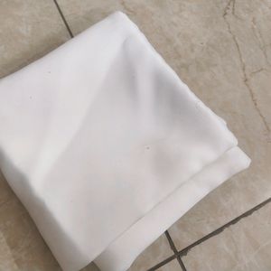 White Silk Cushion Covers