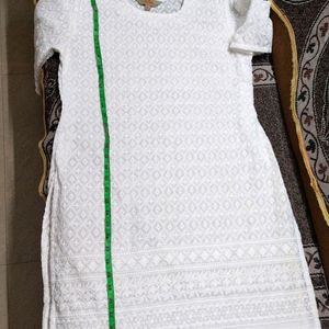 Anouk Brand White Kurtas For Women