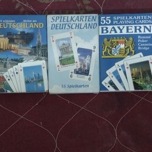 Pack Of 5 Germany Playing Cards