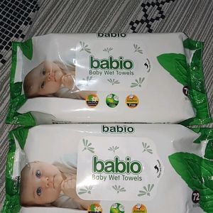 Baby Wipes 2 Pack