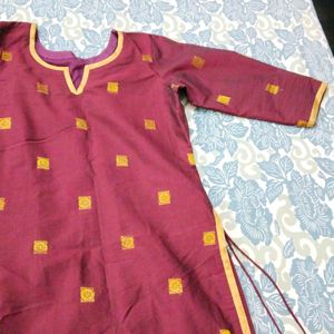 A-line Kurta.