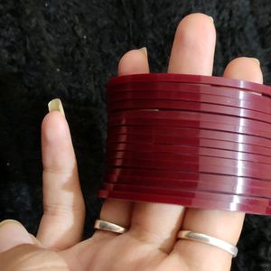 Maroon Simple Bangles 🤎