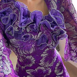 Purple Glitter Dress