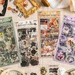 Vintage Flowers Stickers