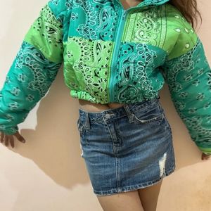 Urbanic Bandana Crop Jacket