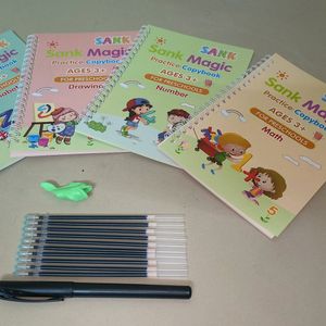 Sets of 4 Children's Magic Books