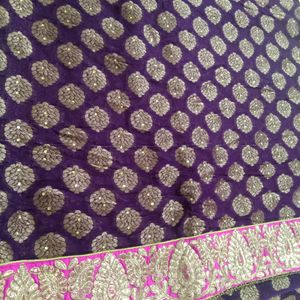 Wedding Or Party Wear Heavy Look Saree,