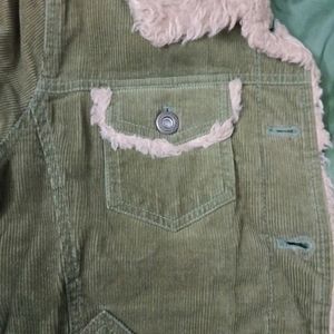 Olive Green Winter Jacket For Women