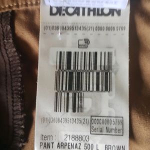 Decathalon Women Cargo Trekking Pant Not Used Even