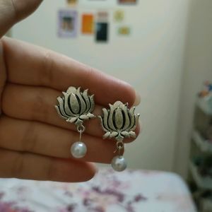 Beautiful Lotus Earrings