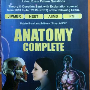 ANATOMY COMPLETE Book (Notebook + MCQ)