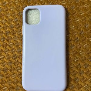 Iphone 11 Lavendar Silicon Back Cover