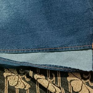 Stretchable Denim Skert