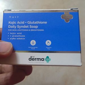 The Derma Co Kojic Acid + Glutathione Daily Soap