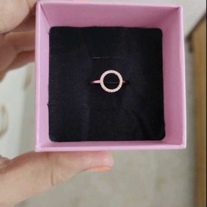 GIVA 925 silver Rose Gold Connected To Life Ring