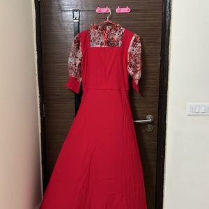 Red Beautiful Gown