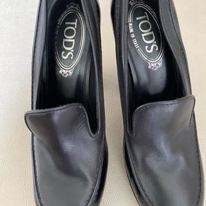 Tod’s Platform Loafer Heels