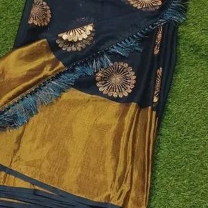 New Saree With Blouse Piece