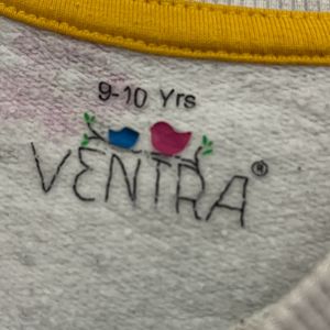 Floral Ventra Sweatshirt For 9-10 Years