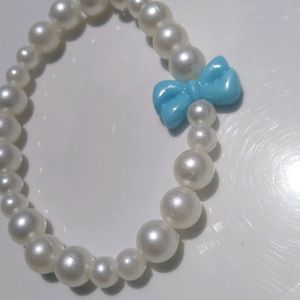 White Pearl Phone Charm