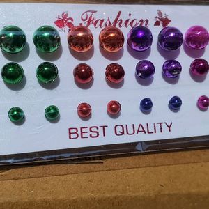 RS30/-DELIVERY OFF 📴 FANCY STUD PACK OF 1 (18 PAI