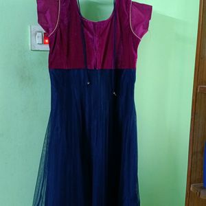 Long Frock For Kids(can Be Used As Kurta Also)