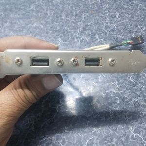 2 USB CONNECTOR TO MOTHERBOARD