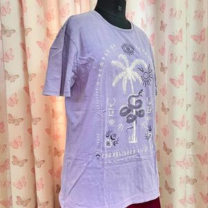 Lavender Cotton Tee